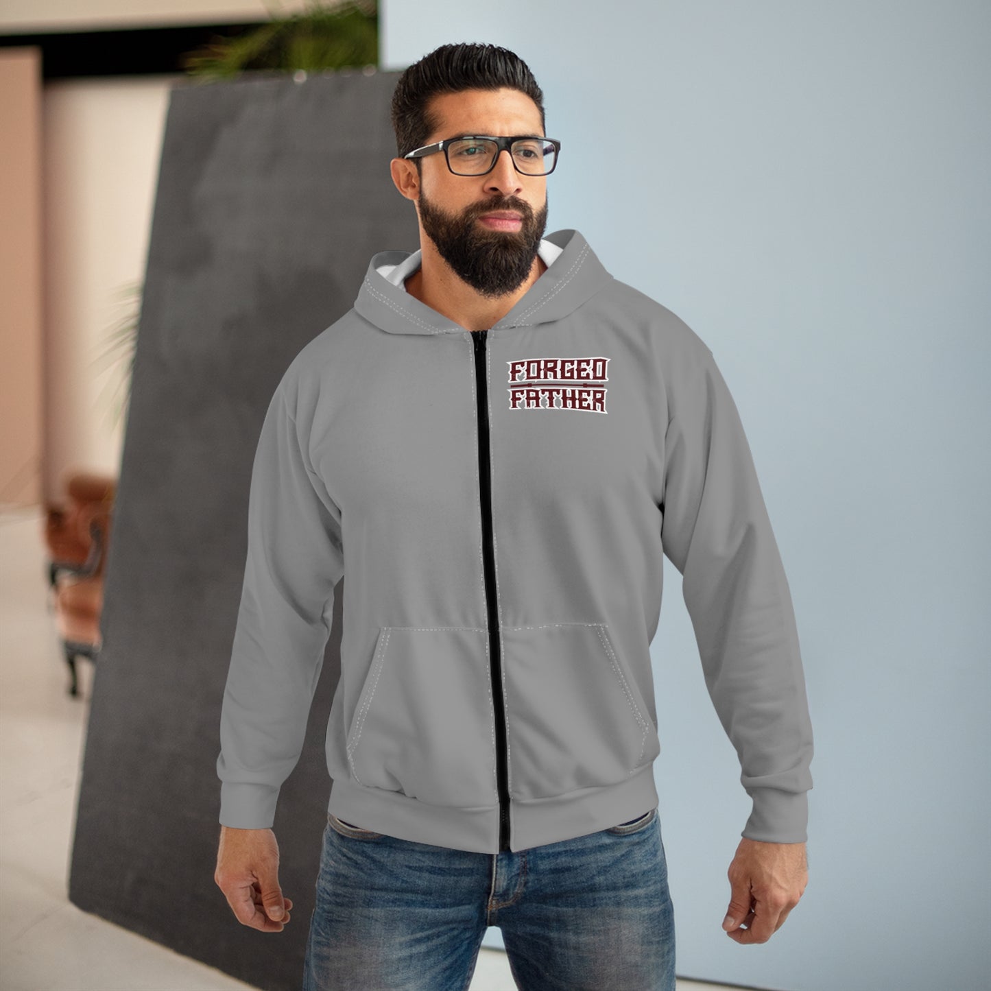Forged Father - ELITE Hoodie GREY